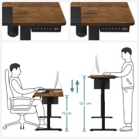 Illustration d'un bureau ergonomique ou assis debout